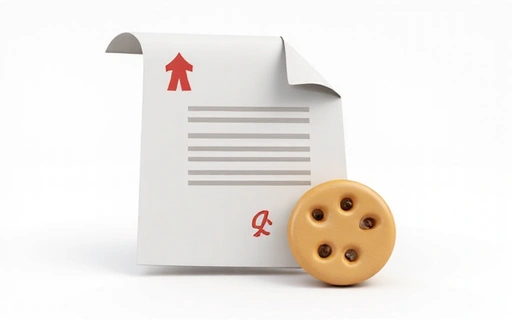 Icono de una política de privacidad y un marcador de posición