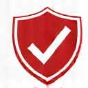Icono de escudo de verificación de calidad